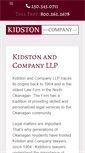 Mobile Screenshot of kidston.ca